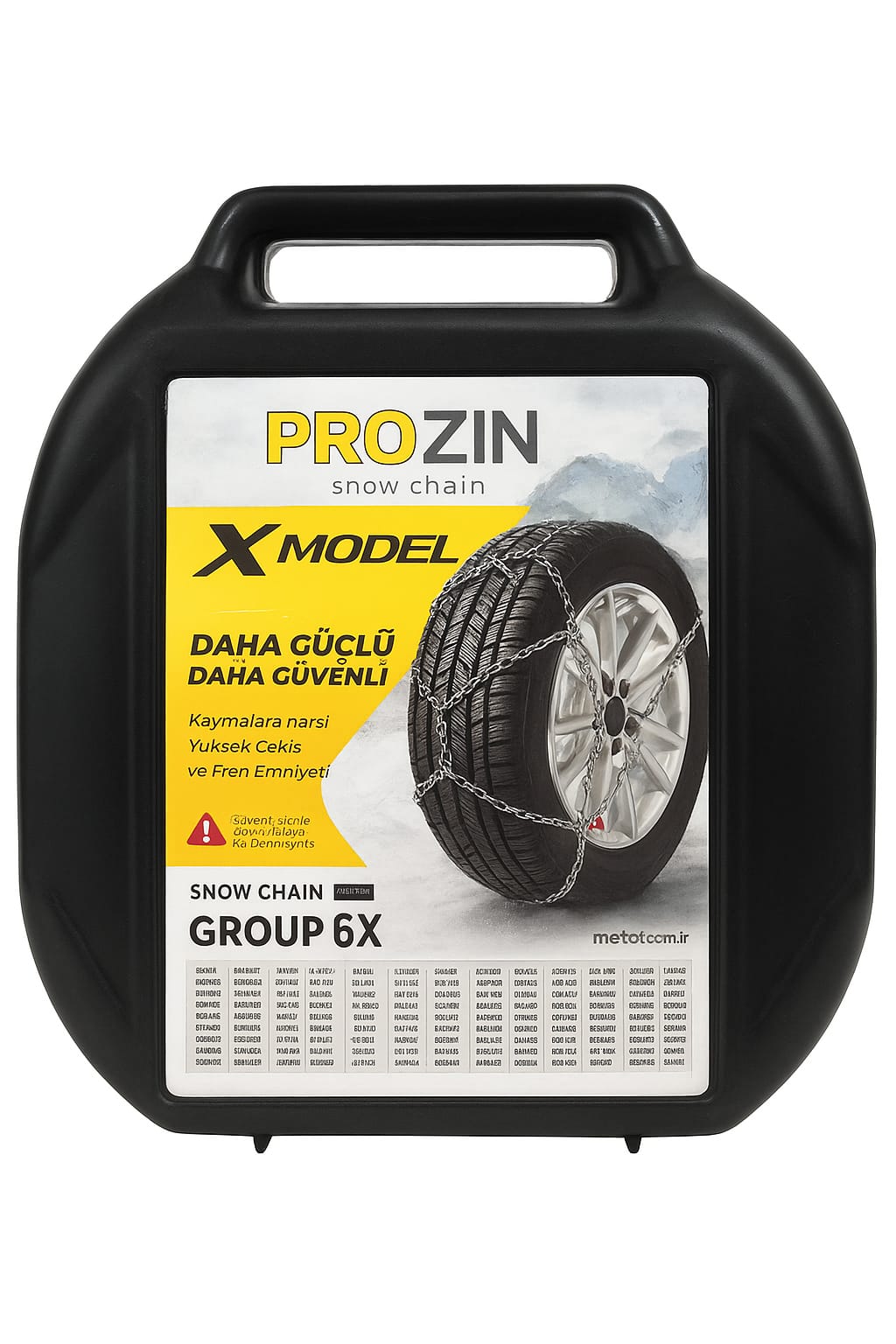 Prozin X Model Kar Zinciri 6X