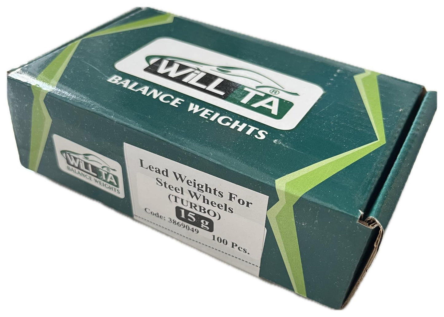 Balans Kurşunu 15 Gr Turbo Willta 100 Adet
