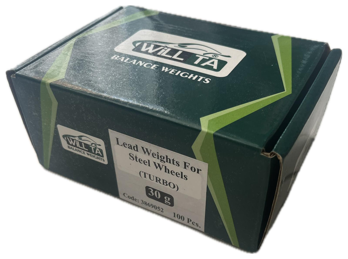 Balans Kurşunu 30 Gr Turbo Willta 100 Adet