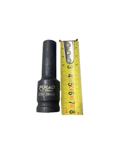 1/2''  Havalı Uzun Derin Lokma  10 Mm