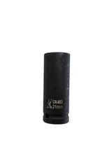 1/2''  Havalı Uzun Derin Lokma  21 Mm