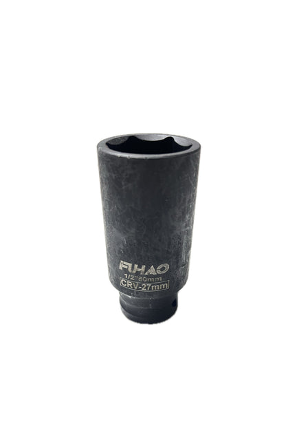 1/2''  Havalı Uzun Derin Lokma  27 Mm
