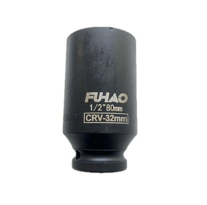 1/2''  Havalı Uzun Derin Lokma  32 Mm