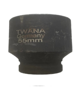 6 Köşe Derin Havalı Lokma Anahtar - 55 Mm Büyük Lokma 55 Lokma