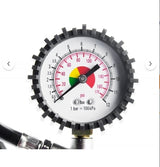 Lastik Hava Şişirme Tabancası Basınç Göstergeli Hava Saati