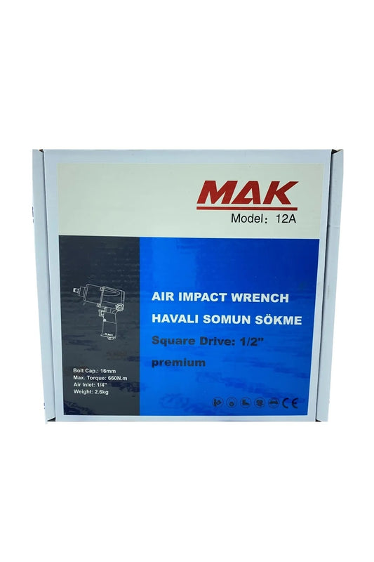 Mehak MAK 12a 1/2'' Havalı Somun Sökme ve Sıkma Makinesi