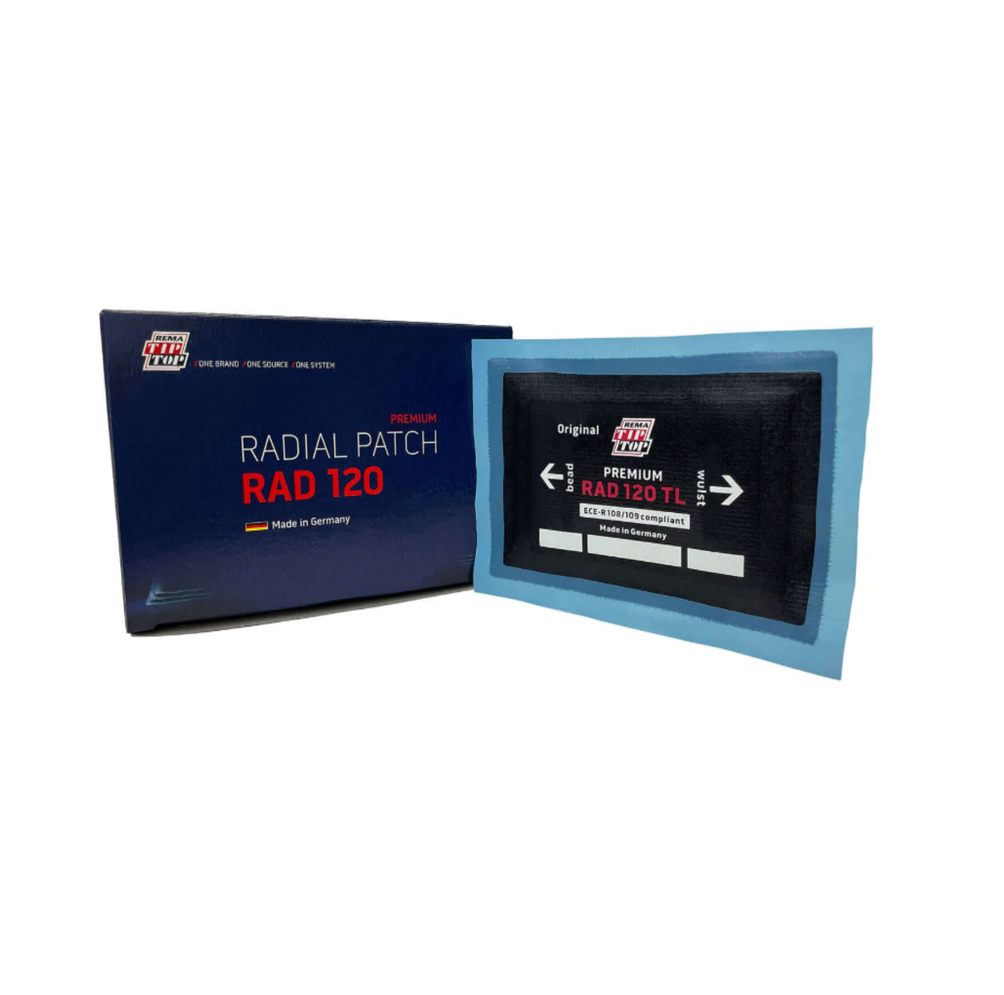Rad 120 Rema Tip Top Dış Lastik Yaması (10 Adet)