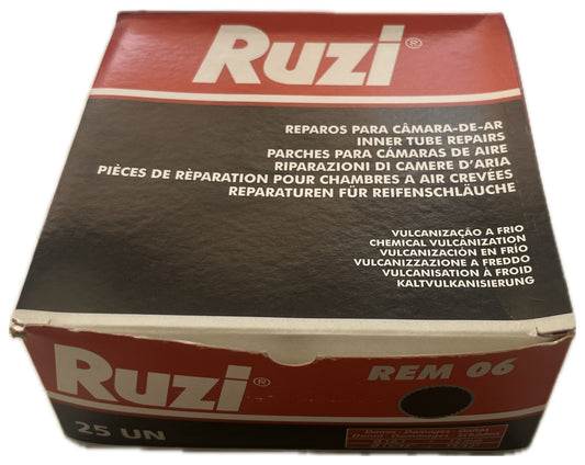 Ruzi Rem06 İç Lastik Yaması 25 Adet